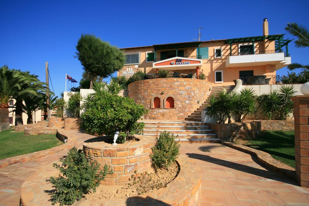 Sun Village Hotel Apartments Megas Limnionas ภายนอก รูปภาพ